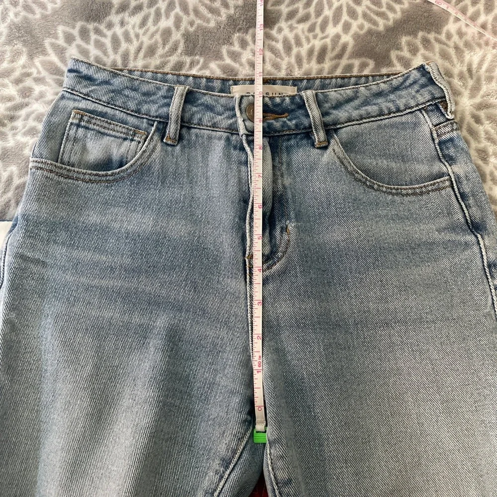 Pacsun Mom Jeans Light Wash Denim Size 23 Blue‎ Y2K Beachy Casual Trendy Pants